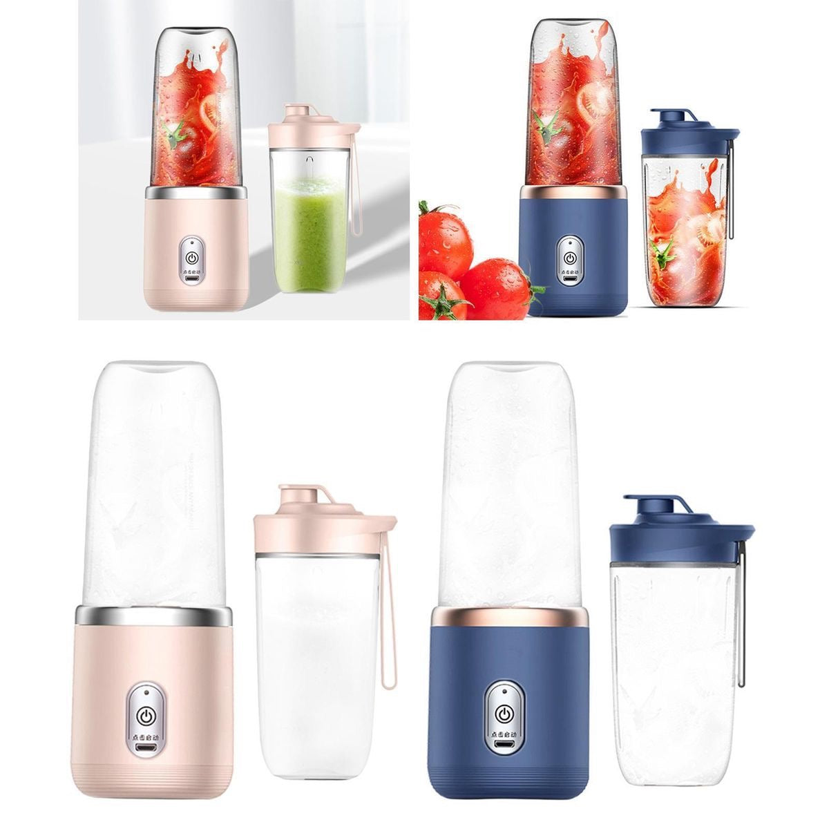 Mini Blender Portable Rechargeable 6 Lames-